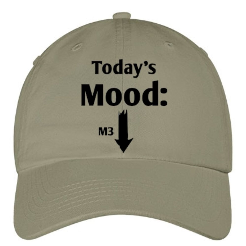 Embroidery Dad Caps (Strapback) Color- Kakki